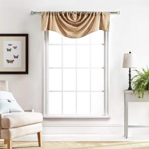Martha Stewart Chenille Stitch Trumpet Valance Camel(Camel)