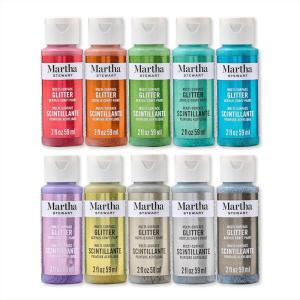 Martha Stewart, Multi-Surface Specialty 10 pc Paint Set, Studio Lights(Studio Lights)