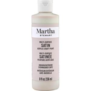 Martha Stewart Satin Acrylic Craft Paint, Wild Salmon, 8 oz(Lake Fog)