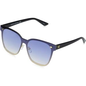 Martha Stewart Women Retro Metal Protective Sunglasses(Blue Fade)