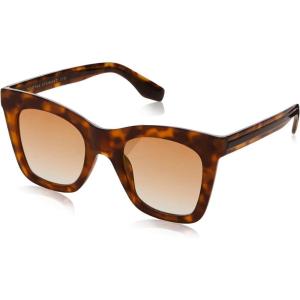 Martha Stewart Women’s Ms104 Classic Uv400 Protective Square Cat Eye Sunglasses-Timeless Gifts for Her, 50mm(Blonde)