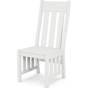 Martha Stewart by POLYWOOD® Acadia Dining Side Chair in White