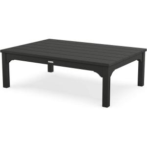 Martha Stewart by POLYWOOD® Chinoiserie Coffee Table in White(Black)