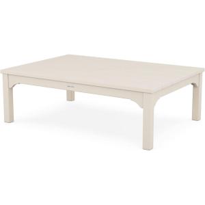 Martha Stewart by POLYWOOD® Chinoiserie Coffee Table in White(Sand)