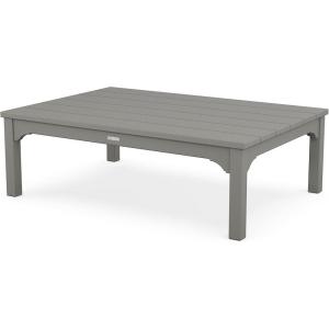 Martha Stewart by POLYWOOD® Chinoiserie Coffee Table in White(Slate Grey)