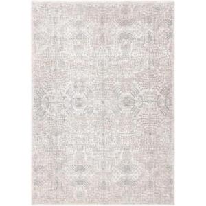 Martha Stewart x SAFAVIEH Area Rug Collection – 2’6″ x 4′, Light Grey & Beige, Non-Shedding & Easy Cleaning, Ideal for Living Room, Bedroom, Office, Accent Space (MSR8989B)(Light Grey/Beige)