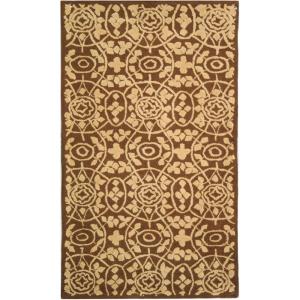 Martha Stewart x SAFAVIEH Area Rug Collection – 7’9″ x 9’9″, Aloe Green, Hand-Hooked Cotton, Ideal for Living Room, Bedroom, Dining Space (MSR1214B)(Garden Row)