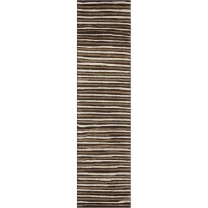 Martha Stewart x SAFAVIEH Area Rug Collection – 8′ x 10′, Nimbus Cloud Gray, Handmade Wool & Viscose, Ideal for Living Room, Bedroom, Office, Dining Space (MSR3619A)(Tilled Soil Brown)