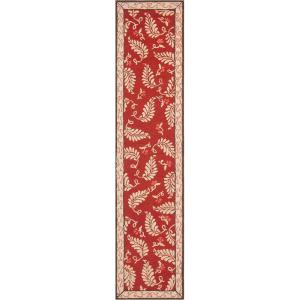Martha Stewart x SAFAVIEH Area Rug Collection – 8′ x 10′, Plumage Blue, Handmade Wool, Ideal for Living Room, Bedroom, Office, Dining Space (MSR3753A)(Saffron Red)