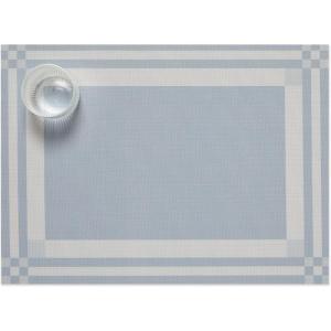 Martha by Martha Stewart | Chilewich Handkerchief Placemats in Burnt Coral – Set of 4 – Easy Care Woven Tabletop Textiles – Indoor/Outdoor – 18.5″ x 13.5″ Rectangle(Sea)
