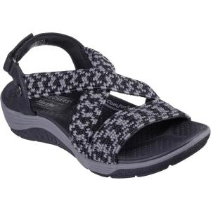 Skechers womens Martha Stewart Reggae Cup – Coastal Trail(Black Charcoal)