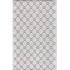 Martha Stewart x SAFAVIEH Area Rug Collection – 8′ x 10′, Ivory, Handmade Wool, Ideal for Living Room, Bedroom, Office, Dining Space (MSR3503A)(Ivory/Navy)