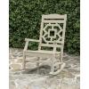 Martha Stewart by POLYWOOD® Chinoiserie Rocking Chair in Sand(Sand)