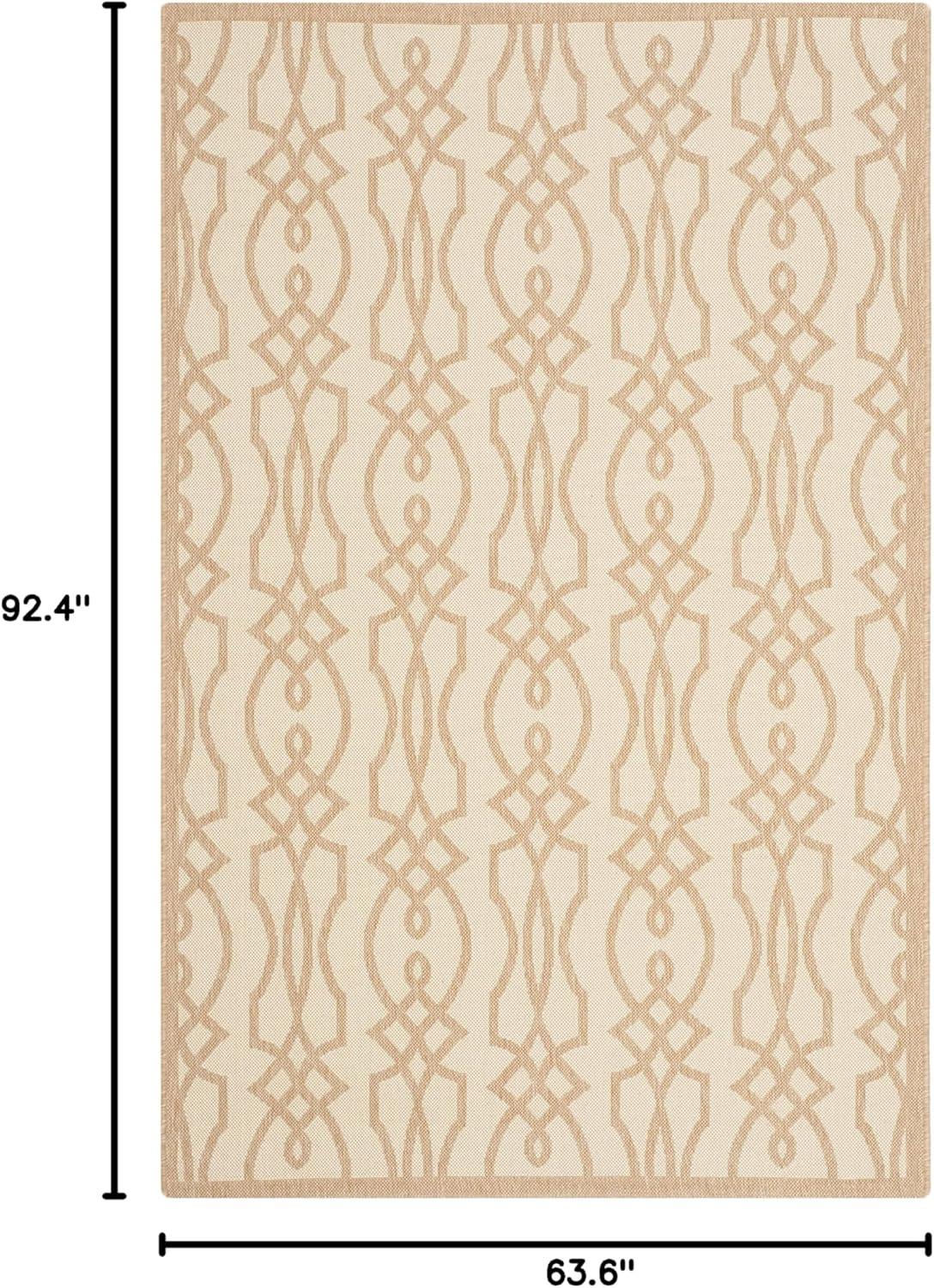 imageMartha Stewart x SAFAVIEH Outdoor Area Rug Collection 8 x 112quot Hickory Weather Resistant ampamp Washable Ideal for Patio Backyard Mudroom Deck Dining Space MSR4220030Hickory