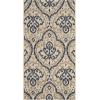 Martha Stewart x SAFAVIEH Outdoor Area Rug Collection – 8′ x 11’2″, Beige & Anthracite, Weather Resistant & Washable, Ideal for Patio, Backyard, Mudroom, Deck, Dining Space (MSR4114-23612)(Beige/Navy)