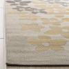Martha Stewart x SAFAVIEH Outdoor Area Rug Collection – 8′ x 11’2″, Beige & Brown, Weather Resistant & Washable, Ideal for Patio, Backyard, Mudroom, Deck, Dining Space (MSR4246-232)(Beige/Sweet Pea)