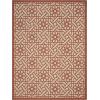 Martha Stewart x SAFAVIEH Outdoor Area Rug Collection – 8′ x 11’2″, Cayenne, Weather Resistant & Washable, Ideal for Patio, Backyard, Mudroom, Deck, Dining Space (MSR4245-231)