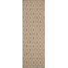 Martha Stewart x SAFAVIEH Outdoor Area Rug Collection – 8′ x 11’2″, Green & Beige, Weather Resistant & Washable, Ideal for Patio, Backyard, Mudroom, Deck, Dining Space (MSR4274-244)(Brown/Beige)