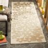 Martha Stewart x SAFAVIEH Outdoor Area Rug Collection – 8′ x 11’2″, Beige & Brown, Weather Resistant & Washable, Ideal for Patio, Backyard, Mudroom, Deck, Dining Space (MSR4246-232)(Beige/Brown)
