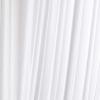 Martha Stewart Glacier Sheer Rod Pocket Window Curtain Panel Pair, 84″, Soft White