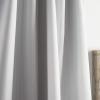 Martha Stewart Park Avenue Metallic Blackout Back Tab Window Curtain Panel Pair, 84″, Blush(White)
