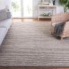 Martha Stewart x SAFAVIEH Area Rug Collection – 8′ x 10′, Ivory & Beige, Handmade Wool, Ideal for Living Room, Bedroom, Office, Dining Space (MSR9650B)(Ivory/Dark Brown)