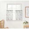 Martha Stewart Martha’s Garden Valance for Window – Kitchen Curtain – 1 Piece – 54″ x 14″, Multi(Multi Color)