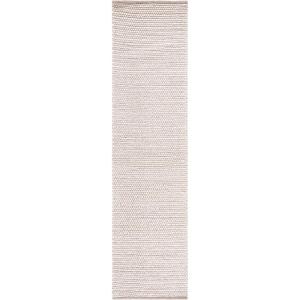 Martha Stewart x SAFAVIEH Area Rug Collection – 8′ x 10′, Ivory & Beige, Handmade Wool, Ideal for Living Room, Bedroom, Office, Dining Space (MSR9650B)(Ivory/Beige)