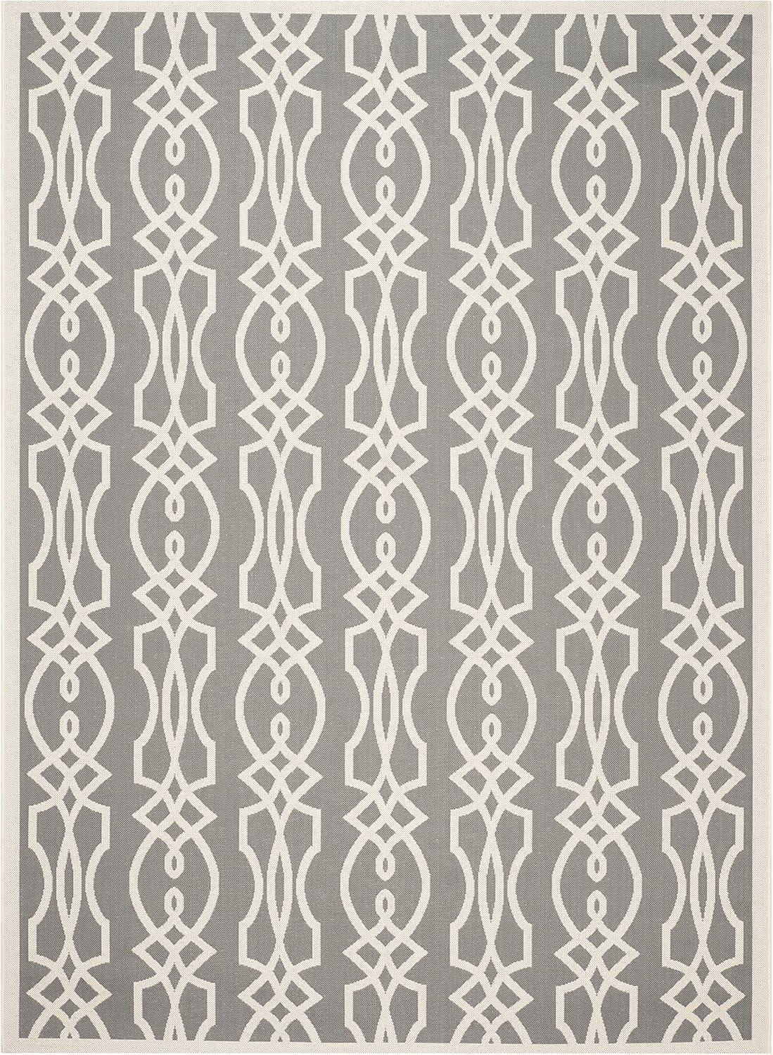 imageMartha Stewart x SAFAVIEH Outdoor Area Rug Collection  8 x 112quot Cement Weather Resistant ampamp Washable Ideal for Patio Backyard Mudroom Deck Dining Space MSR4220246