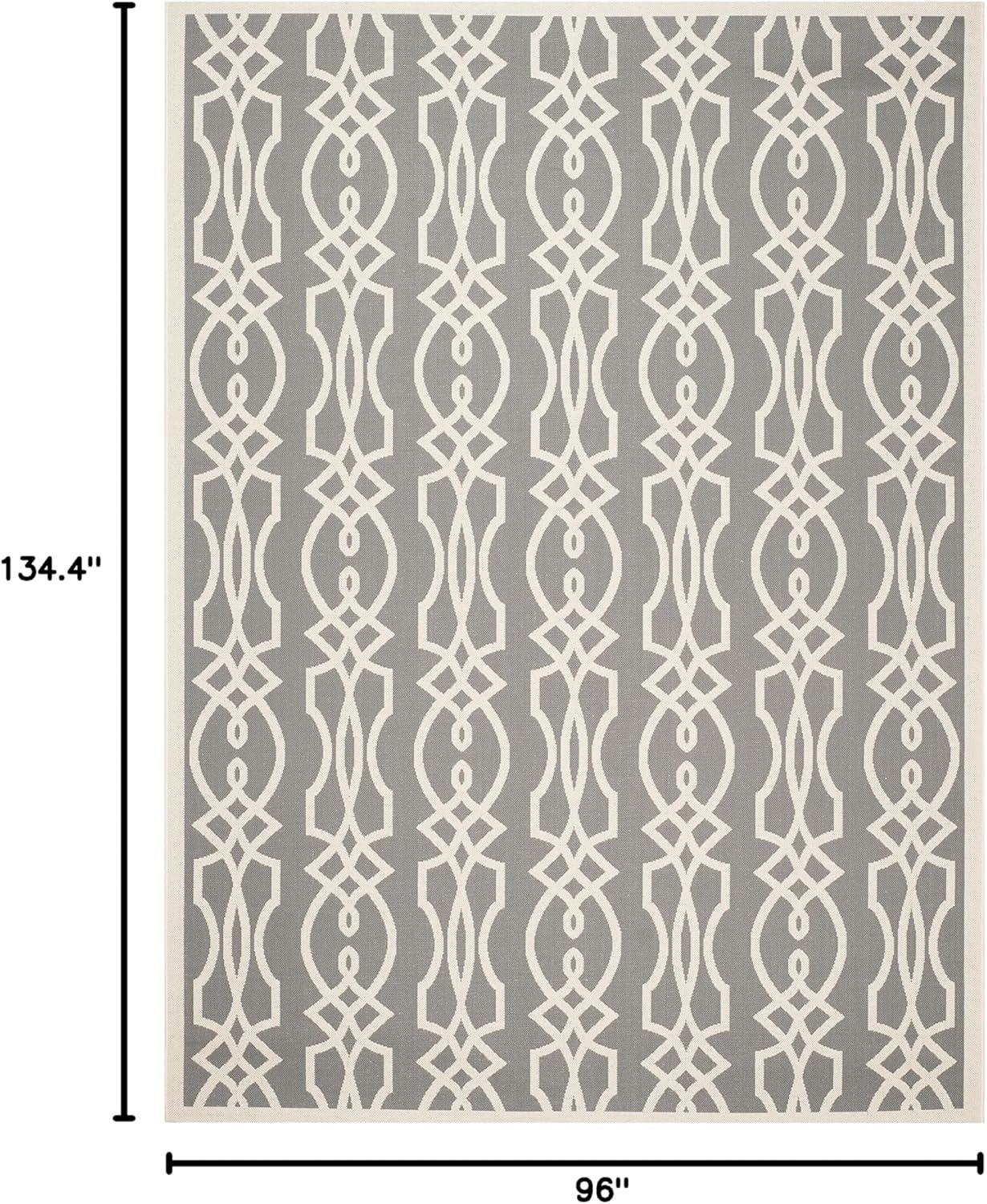 imageMartha Stewart x SAFAVIEH Outdoor Area Rug Collection  8 x 112quot Cement Weather Resistant ampamp Washable Ideal for Patio Backyard Mudroom Deck Dining Space MSR4220246