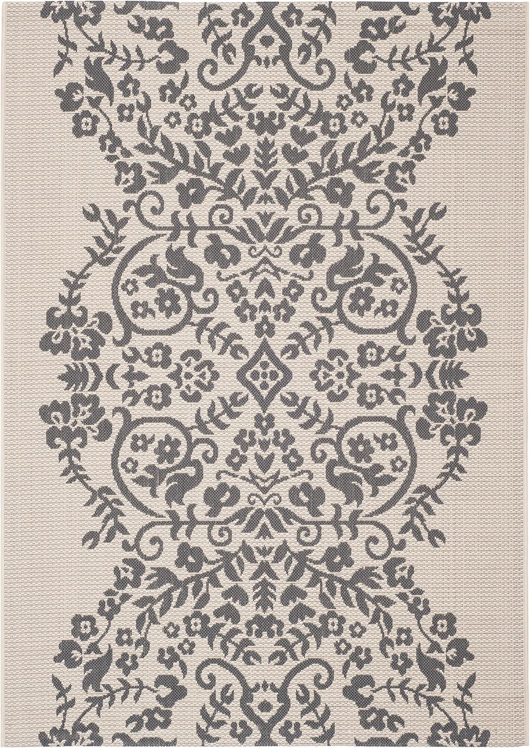 imageMartha Stewart x SAFAVIEH Outdoor Area Rug Collection  8 x 112quot Cinnamon Stick Weather Resistant ampamp Washable Ideal for Patio Backyard Mudroom Deck Dining Space MSR4256241Hickory