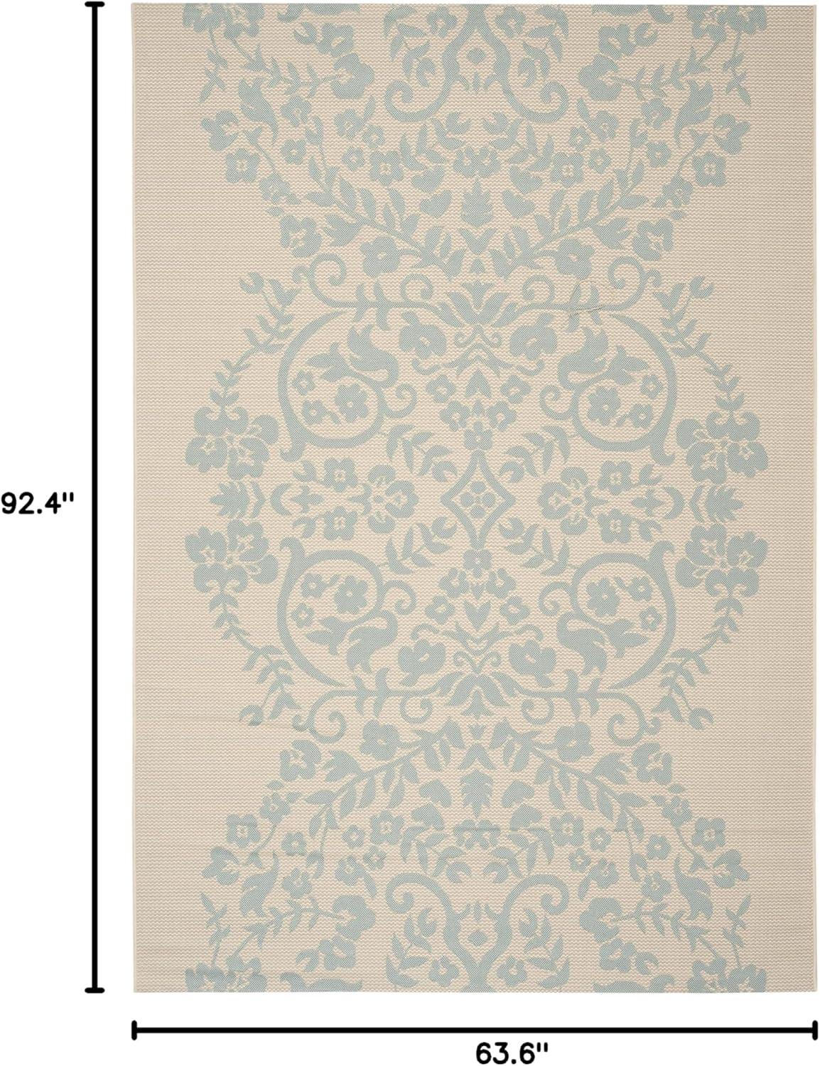 imageMartha Stewart x SAFAVIEH Outdoor Area Rug Collection 8 x 112quot Cinnamon Stick Weather Resistant ampamp Washable Ideal for Patio Backyard Mudroom Deck Dining Space MSR4256241Rainwater