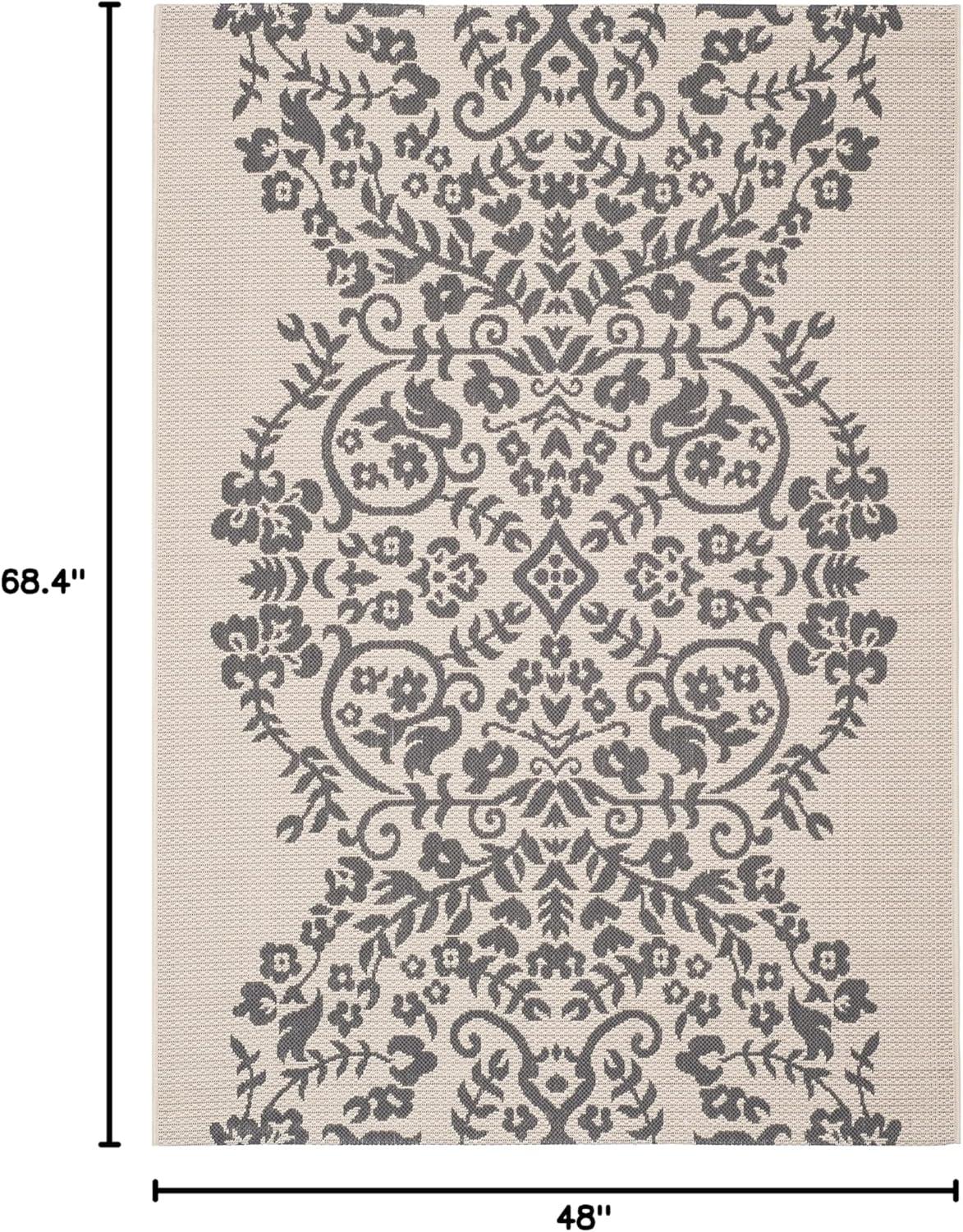 imageMartha Stewart x SAFAVIEH Outdoor Area Rug Collection  8 x 112quot Cinnamon Stick Weather Resistant ampamp Washable Ideal for Patio Backyard Mudroom Deck Dining Space MSR4256241Hickory