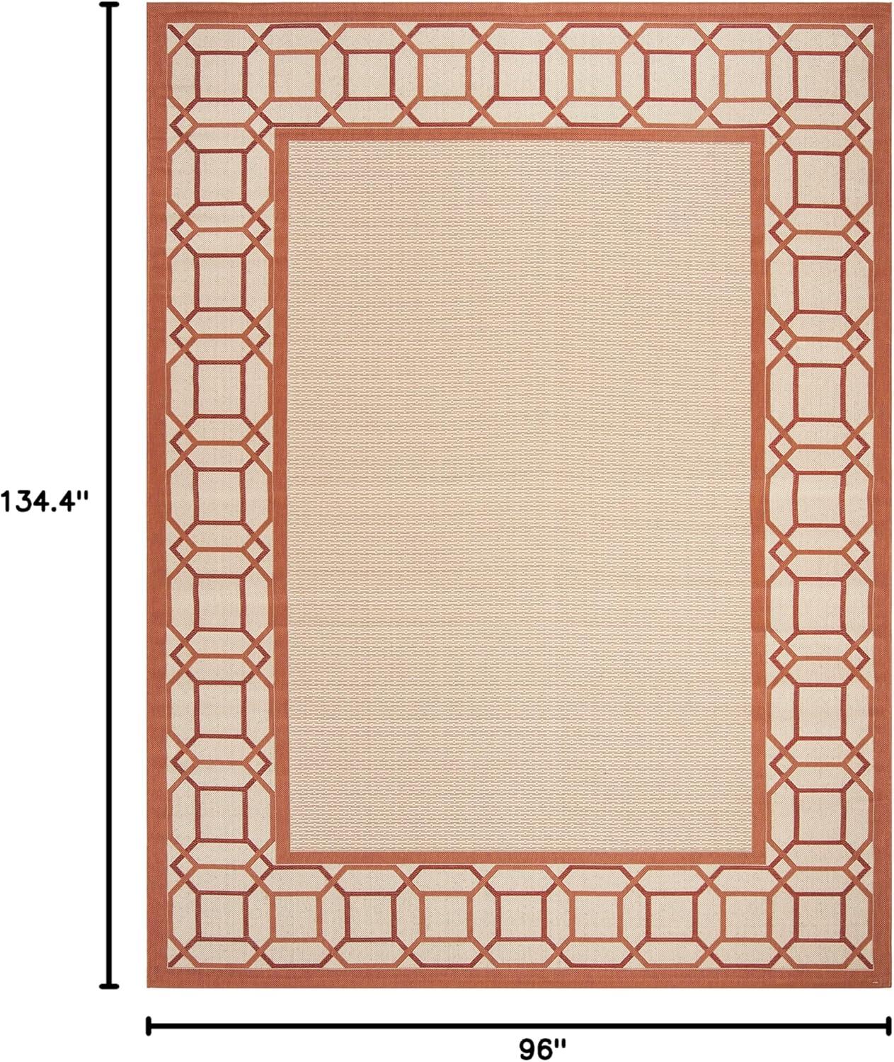 imageMartha Stewart x SAFAVIEH Outdoor Area Rug Collection  8 x 112quot Cinnamon Stick Weather Resistant ampamp Washable Ideal for Patio Backyard Mudroom Deck Dining Space MSR4266231A11