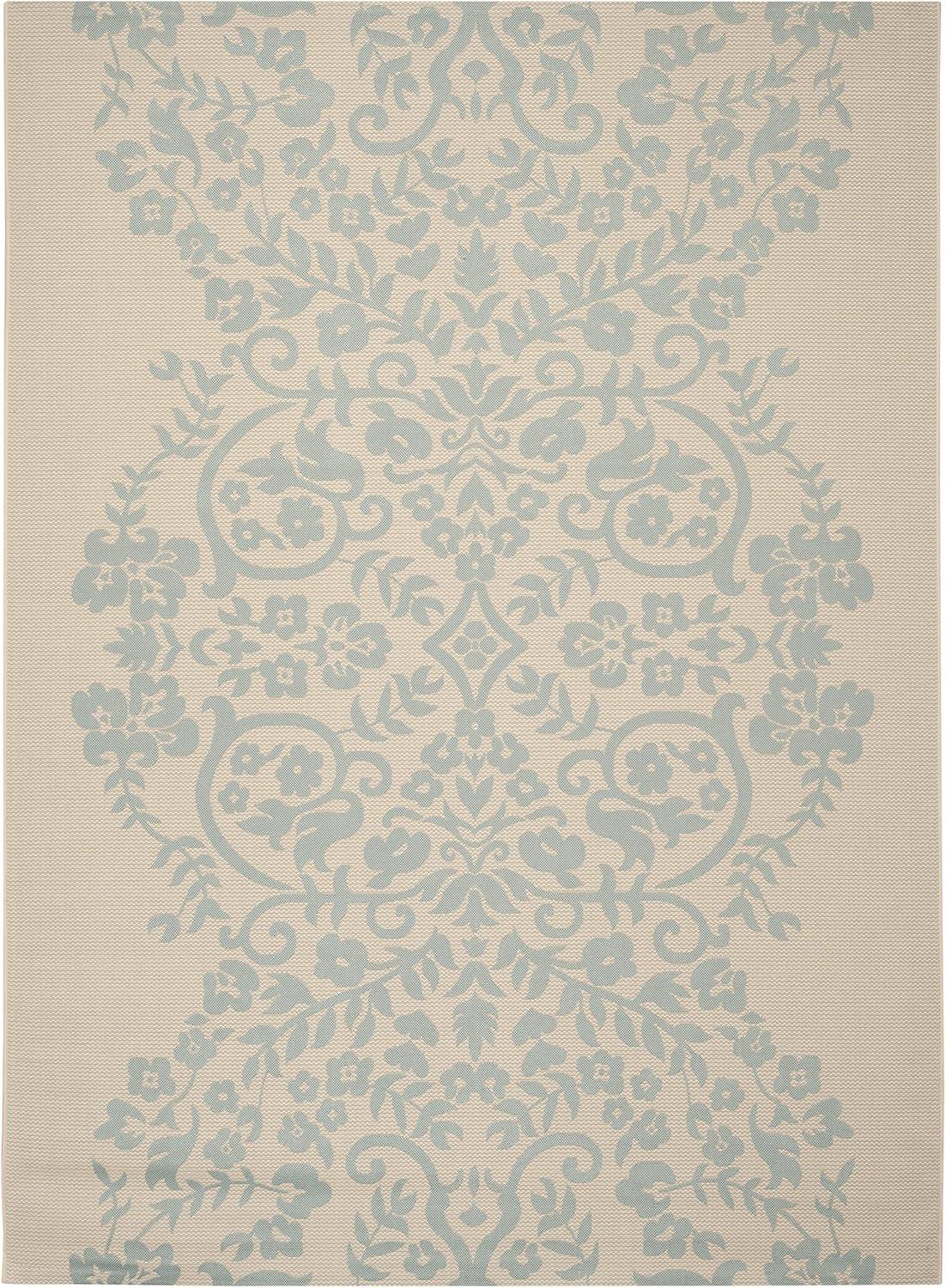 imageMartha Stewart x SAFAVIEH Outdoor Area Rug Collection 8 x 112quot Cinnamon Stick Weather Resistant ampamp Washable Ideal for Patio Backyard Mudroom Deck Dining Space MSR4256241Rainwater