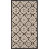 Martha Stewart x SAFAVIEH Outdoor Area Rug Collection – 8′ x 11’2″, Beige & Sweet Pea, Weather Resistant & Washable, Ideal for Patio, Backyard, Mudroom, Deck, Dining Space (MSR4262)(Silhouette)
