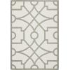 Martha Stewart x SAFAVIEH Outdoor Area Rug Collection – 8′ x 11’2″, Beige & Terracotta, Weather Resistant & Washable, Ideal for Patio, Backyard, Mudroom, Deck, Dining Space (MSR4121J)(Grey)