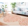 Martha Stewart x SAFAVIEH Outdoor Area Rug Collection – 8′ x 11’2″, Cinnamon Stick, Weather Resistant & Washable, Ideal for Patio, Backyard, Mudroom, Deck, Dining Space (MSR4230-231)