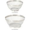 Martha Stewart Covello Stainless Steel Mesh Colander Set 2-Pieces, Silve