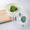 Martha Stewart Gulfwind 6.3 Qt Salad Spinner, Fruit Wahser, Fruit Washing Bowl with Strainer, Vegertable Cleaner, Salad Cleaner, Lettuce Washer